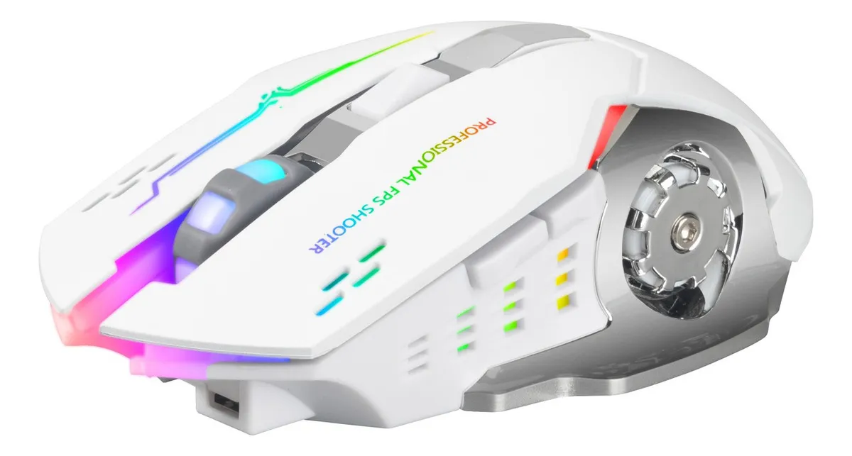 Mouse gamer inalámbrico recargable - Imagen 2